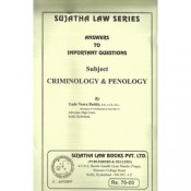 Sujatha's Criminology and Penology, Victimology For B.S.L& L.L.B by Gade Veera Reddy